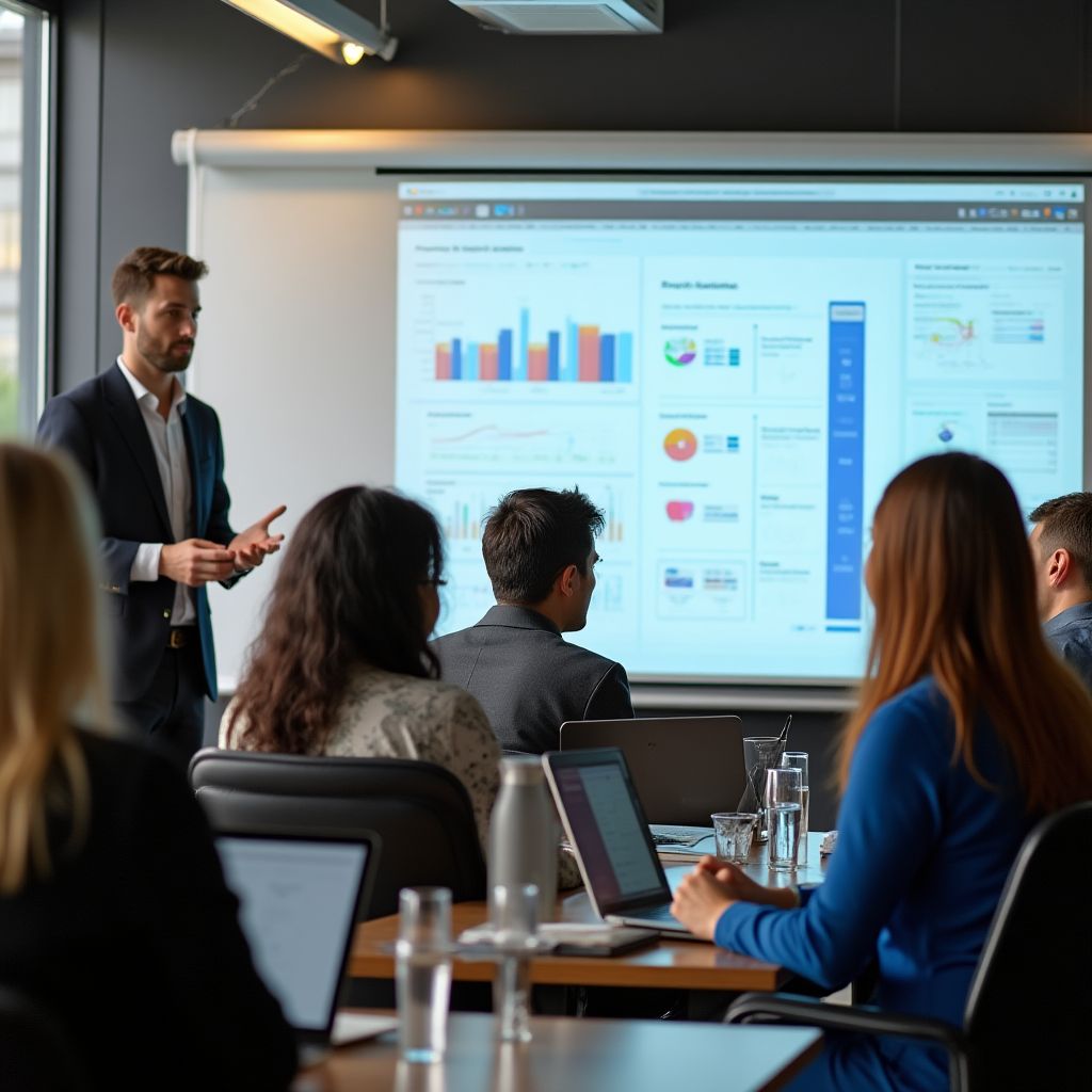 Imagine din timpul unui curs